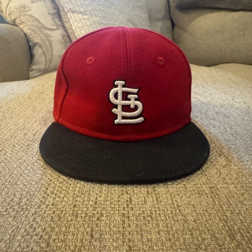 New Era Kids Red and Black Cap